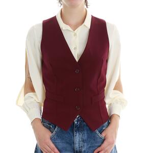 GILET AVVITATO BORDEAUX